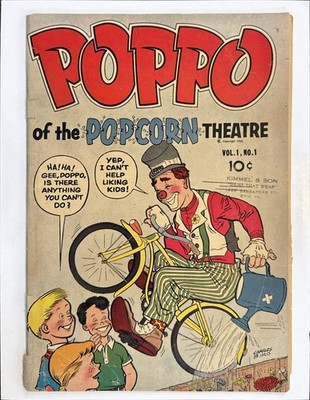 Poppo of the Popcorn Theatre #1 * FN 6.0 * Free ship on 2 items