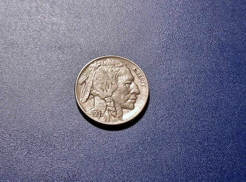 Very Choice AU 1937-D Buffalo Nickel