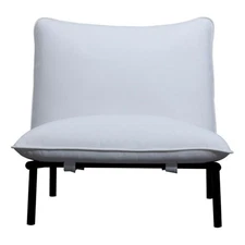 Moe's Home Collection Morgan Occasional chair Fabric White