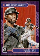 2021 Donruss Optic Red Wave Starling Marte Pittsburgh Pirates #17