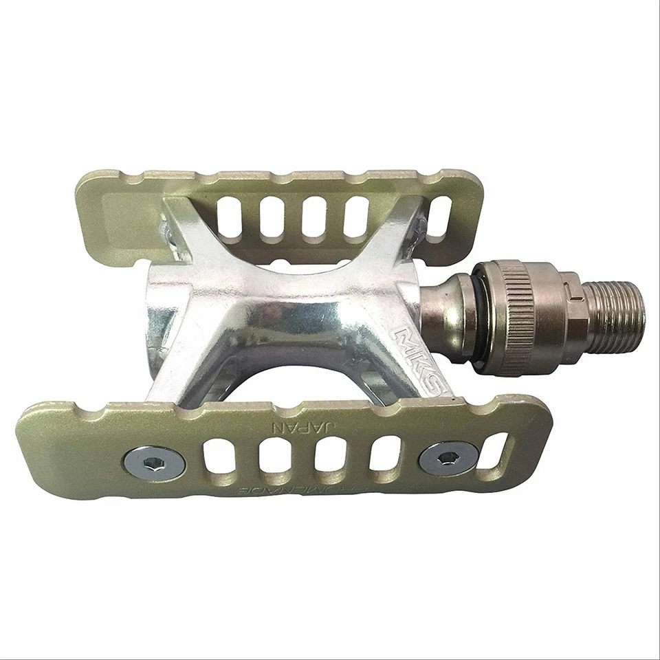 Set MKS PEDALE PROMENADE colore titanio sinistra e destra - Immagine 2 di 3