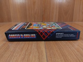 MINTY BOX CIB Ghosts 'N Goblins Circle Seal complete in nintendo nes lot NICE A+