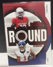 2024 Panini Football Contenders Round 1 Marvin Harrison Jr-Malik Nabers #2