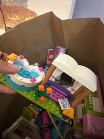 Huge LEGO Friends Lot &ndash; Roller Coaster 41130, Pool 41313, and Airport 41109