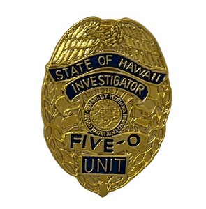 Hawaii Five O Badge | eBay