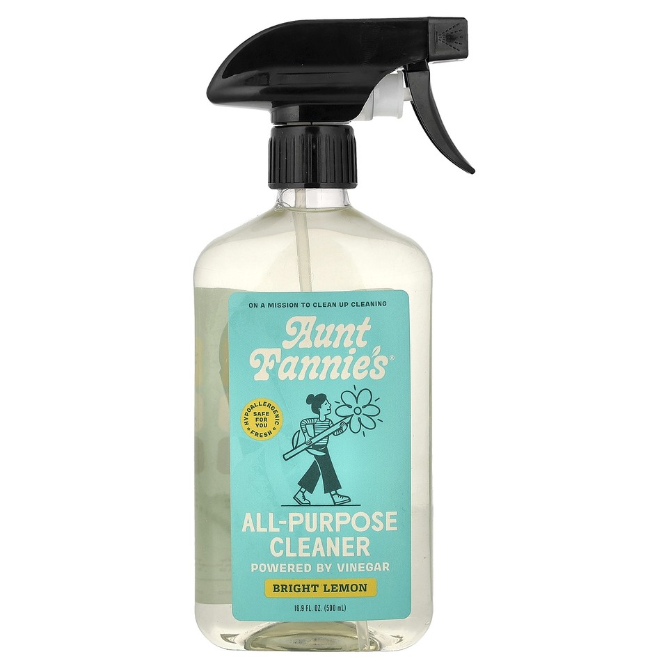 All-Purpose Cleaner, Bright Lemon, 16.9 fl oz (500 ml)