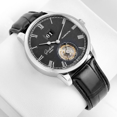 Glashutte Original 42MM White Gold Senator Flying Tourbillon 1-94-03-04-04-04