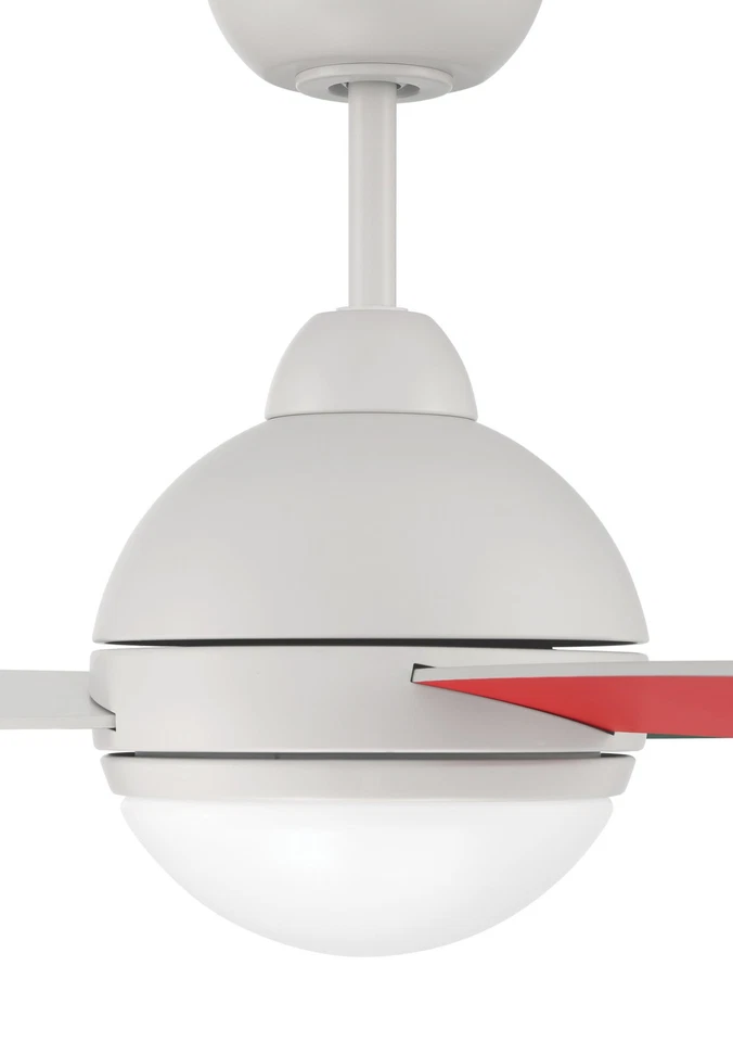 Craftmade KNE483 Keen 48" 3 Blade Indoor LED Ceiling Fan - White - Image 4 of 4