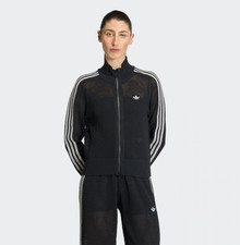 ADIDAS Originals KNITTED CROCHET FIREBIRD TRACK TOP FOR WOMEN KC6497