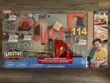 Little Tikes Creative Construction Master Carpenter Set 114 Pcs Toy Tool Set