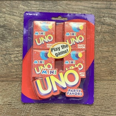 Mattel UNO Mini Party Card Game Set 2004, Complete Game 