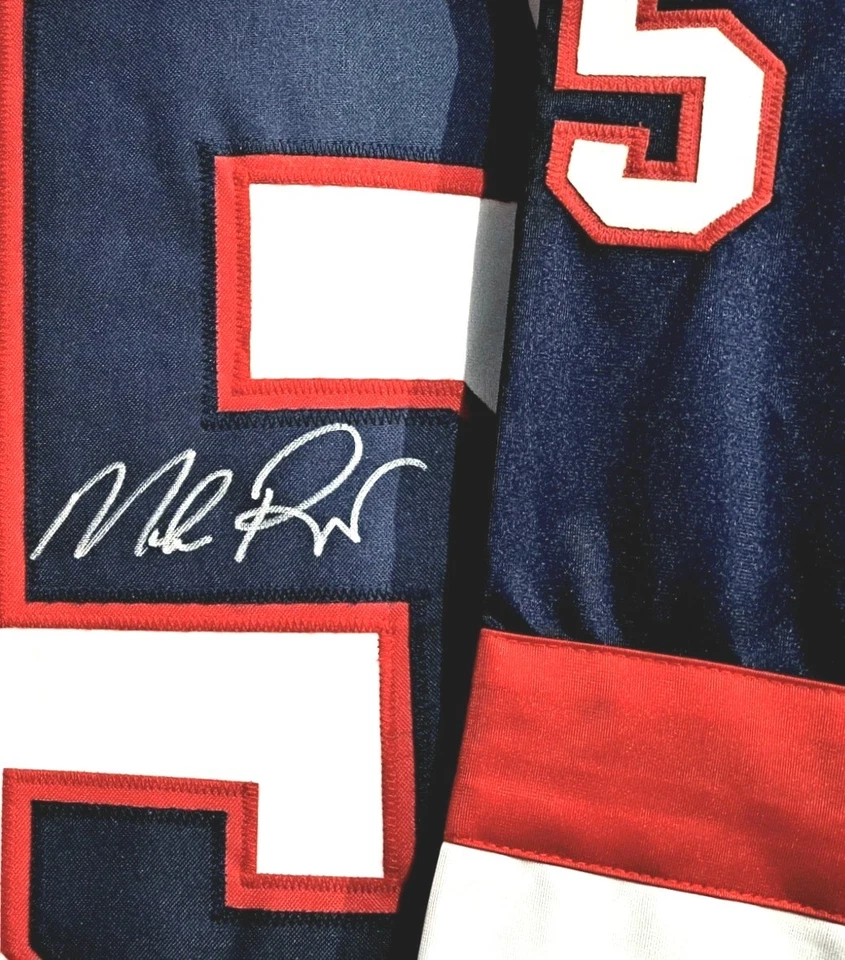 USA Hockey 2002 Winter Olympics Mike Richter Signed Hockey Jersey 🇺🇸 JSA - Image 4 of 4