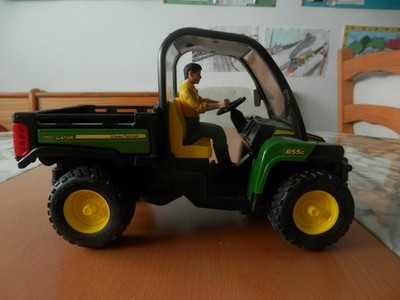 bruder john deere gator 855 D XUV mit Figur (beweglich) 23 x 12 x 15 cm