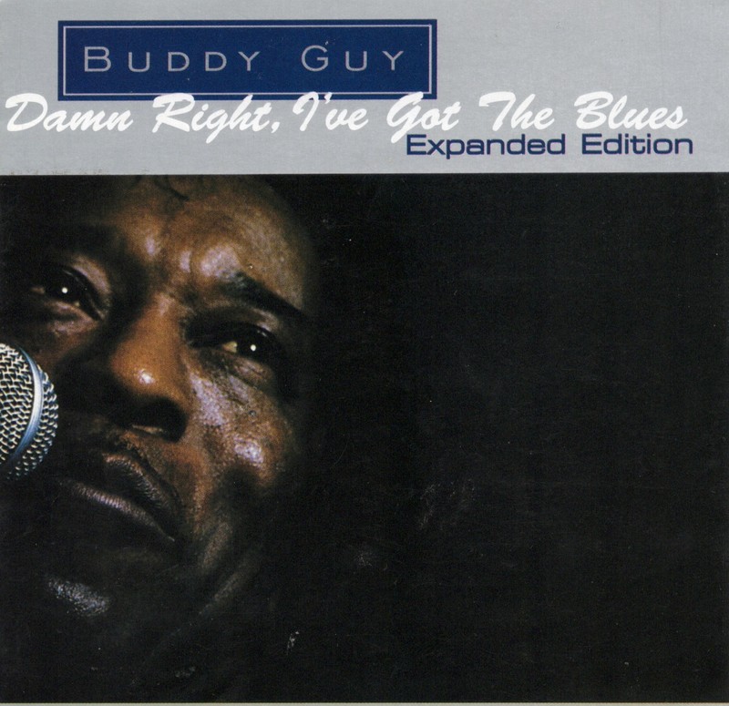 BUDDY GUY Damn Right, I've Got The Blues Autographed CD Cover W/Concert Ticket