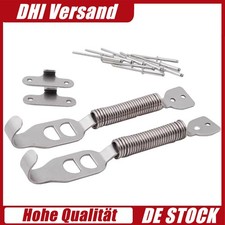 Set Haubenhalter Feder Edelstahl Haubenverschluss Motorsport Drift Rallye Slalom