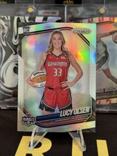 2025 Prizm Silver Prizm Image Variation #145 Lucy Olsen Washington Mystics RC