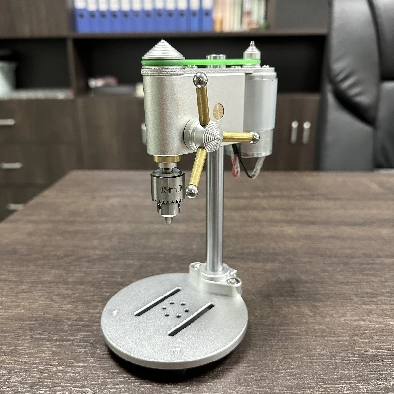 Mini Taladro de Banco Prensa Taladro de Mesa Eléctrica Fresadora Portátil