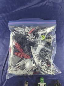 LEGO Bionicle Playset #8892 Piraka Outpost Missing Pieces Incomplete 