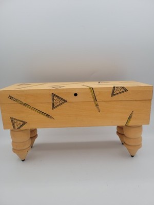 REBUS Writer s Parvenue Trinket Pencil Box By H. Ramsay 1991 Pencil Legs Footed