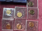 1937 Buffalo Nickel 5 Cents Gold Plated Coin LOT OF 7!