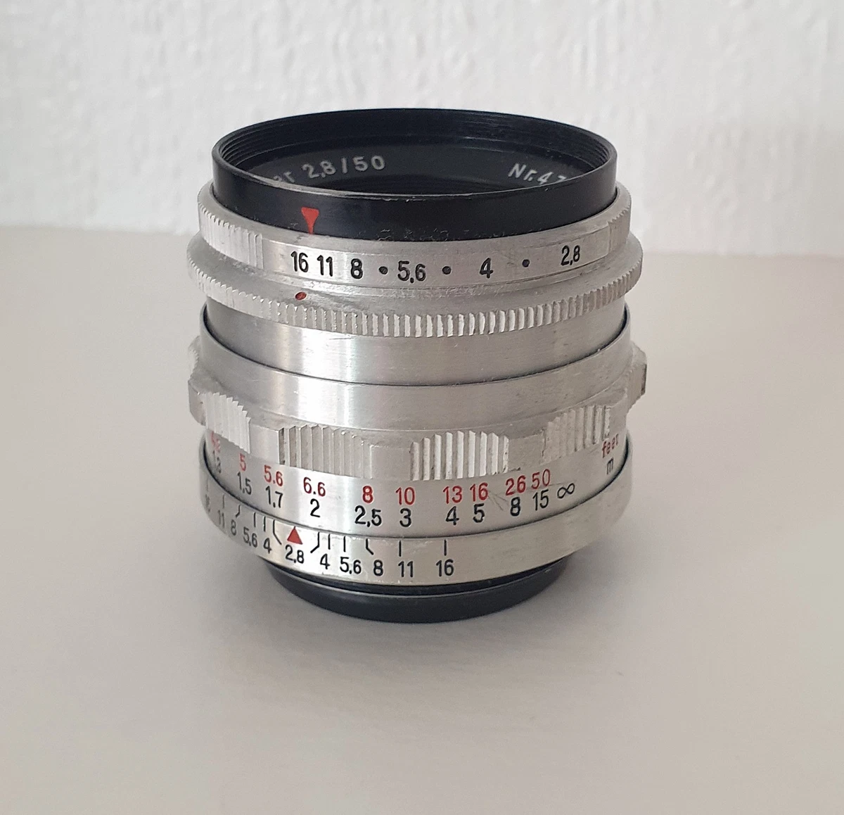 Carl Zeiss Jena Tessar 50mm for sale | eBay UK