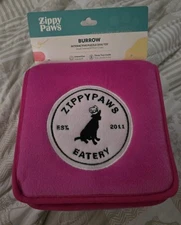 ZIPPYPAWs BOX OF DONUTS burrow dog toy NWT!! Chew Toy 2 Pack