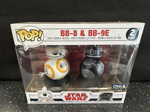 Funko Pop! Vinyl: Star Wars - 2 Pack - BB-8 & BB-9E - Best Buy Exclusive
