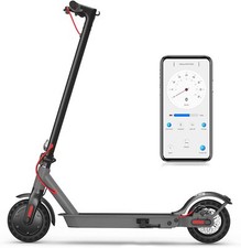 Hiboy Electric Scooter for Adults 17Miles Range Solid Tires UL Safe Light System