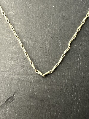 Collier Maille Art Nouveau – Plaqué Or 18k – Perle – Années 1930 – Vintage