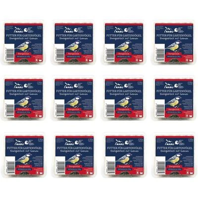 CJ Wildlife Energieblock mit Samen Wildvogelfutter 12 x 300 g