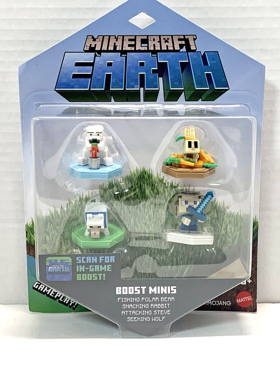  Mattel Minecraft Earth Boost Mini Figure 2-Pack, NFC