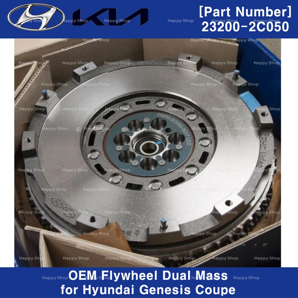 Volante de inercia genuino OEM doble masa 23200-2C050 para Hyundai Genesis cupé 2010-2014 Foto 2 de 2