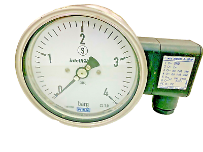 #ad #ad WIKA Pressure Transmitter PGT23.100 0 4 barg 4 20mA 12...30 VC 1 2quot; $450.00