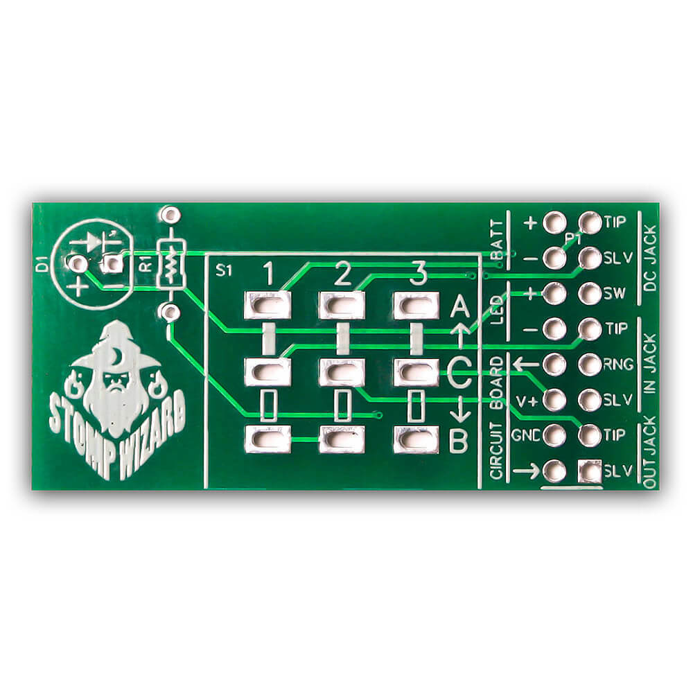 Stomp Wizard EZ3PDT Kit Guitar Pedal DIY Starter Kit INSTITUTO