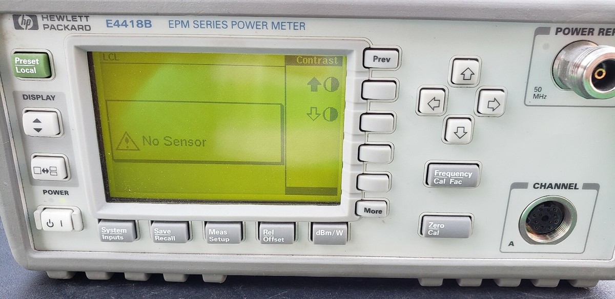HP Agilent EPM E4418B Power Meter Hewlett Packard | eBay HP Agilent EPM E4418B Power Meter Hewlett Packard | eBay
