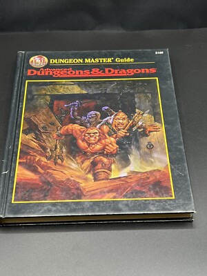 Advanced Dungeons and Dragons 2nd Edition Dungeon Masters Guide TSR ...