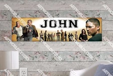 Personalized/Customized Prison Break Name Poster Wall Art Decoration Banner