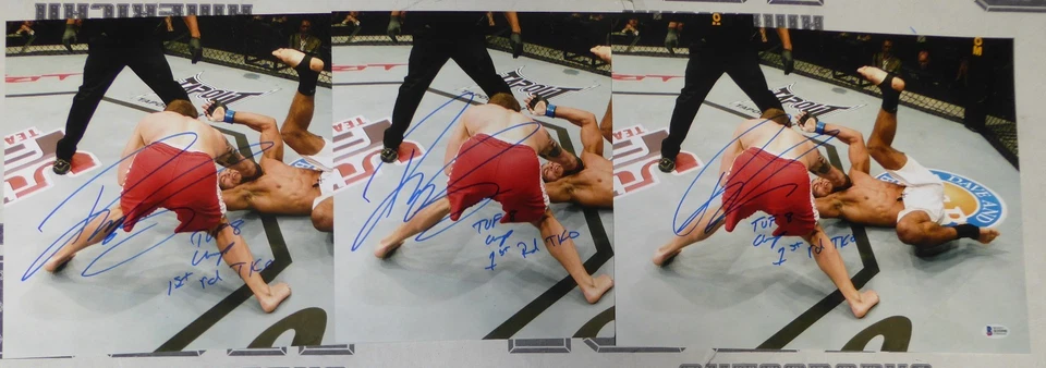 Ryan Bader Signed UFC 11x14 Photo BAS COA The Ultimate Fighter 8 TUF Champion - Image 2 of 4