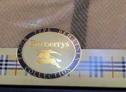 Burberrys check Summer Blanket logo color Beige 100% cotton 140×200cm unisex - Afbeelding 4 van 5
