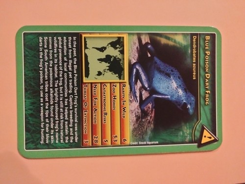2007 Top Trumps cards ANIMALS LIFE IN DANGER!🦅 you pick single cards Free Ship - Picture 22 of 32