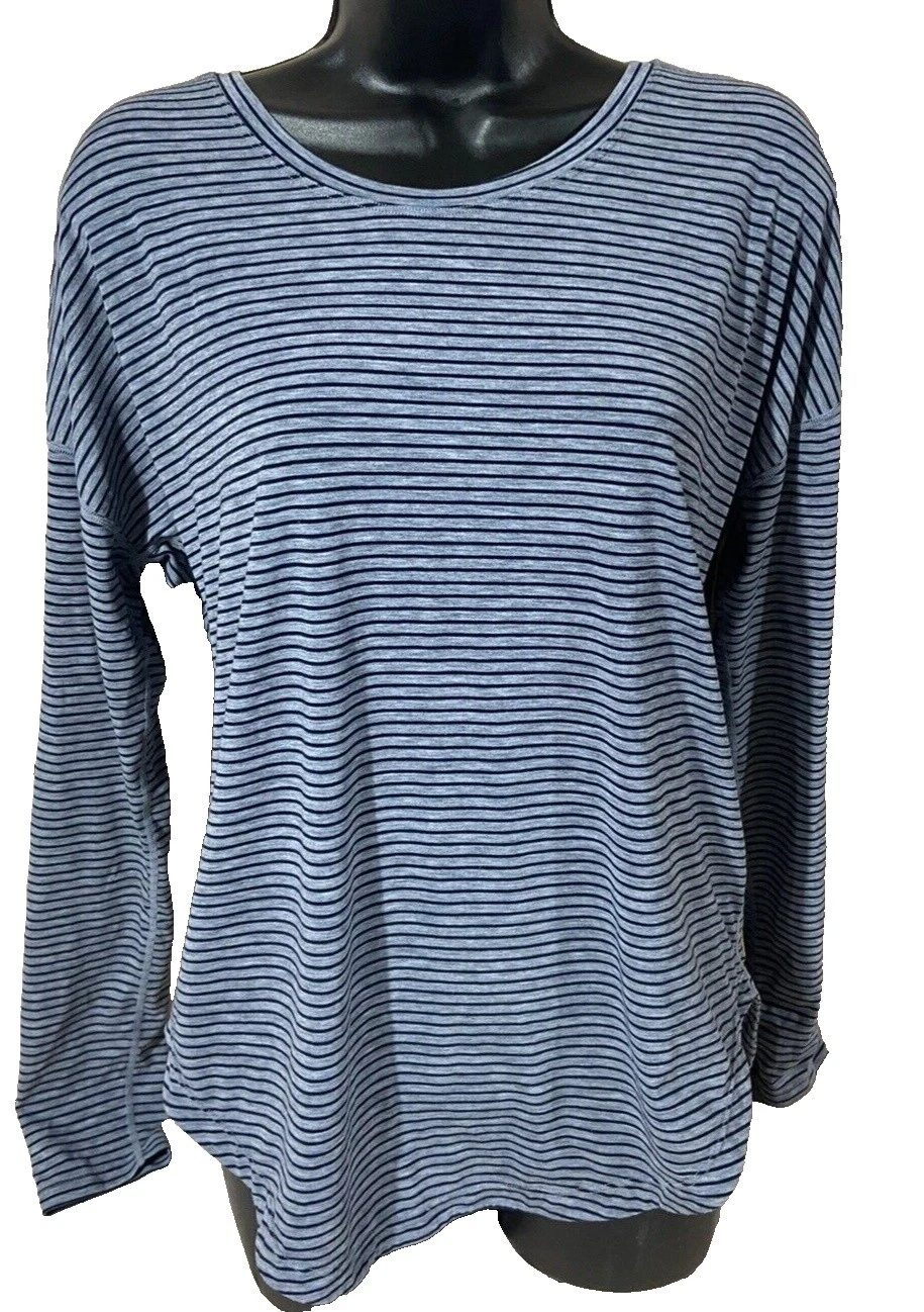 Lucy Polyester Striped Tops for Women