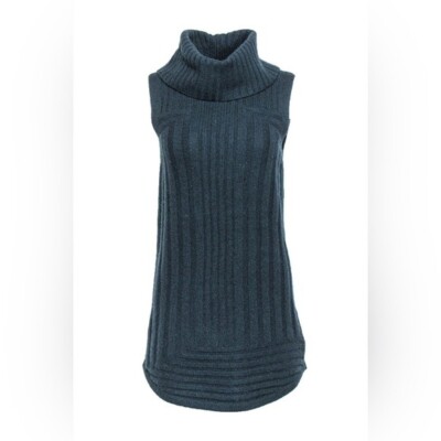 Tahari - Hunter Green Sleeveless Turtleneck Sweater Dress Size L | eBay Tahari - Hunter Green Sleeveless Turtleneck Sweater Dress Size L | eBay
