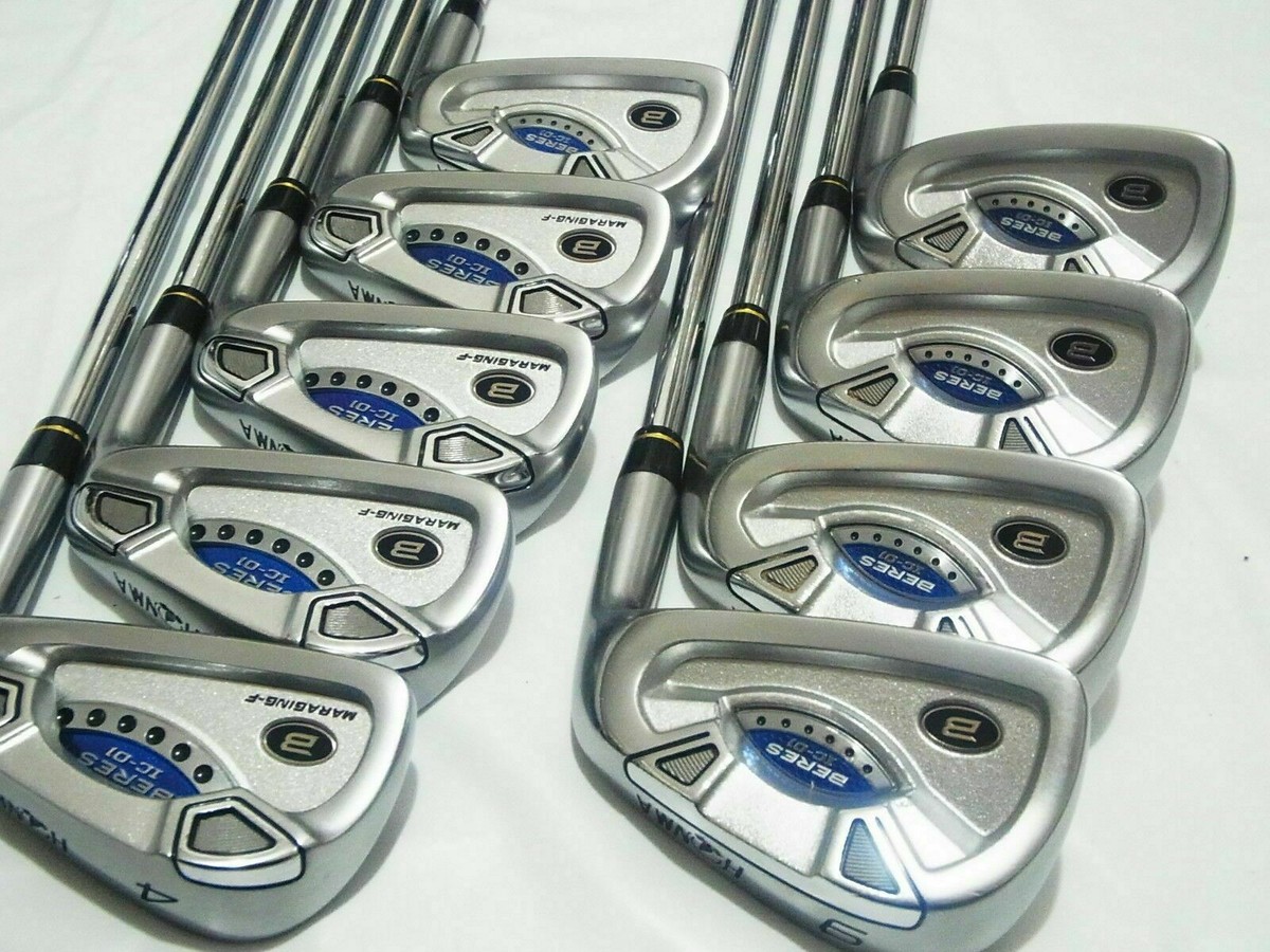 9PC!! NSPRO R-FLEX HONMA BERES IC-01 IRONS SET GOLF CLUBS 10108