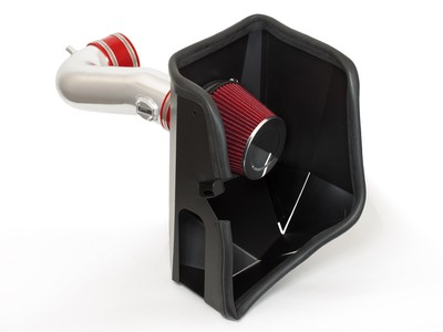 #ad BCP RED 2021 2026 Suburban Tahoe 5.3 6.2L V8 Heat Shield Cold Air Intake Filter $179.99