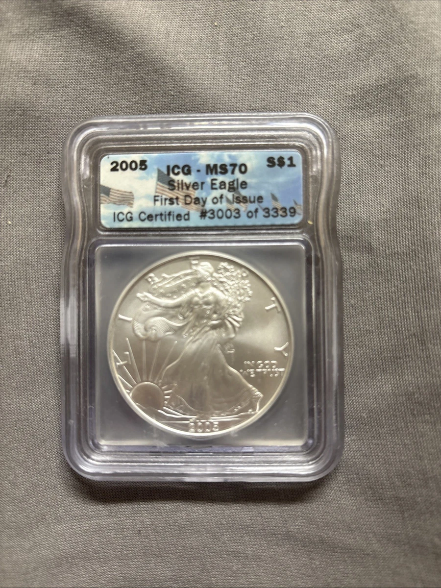 American Eagle 2005 U.S. Mint Silver Bullion Coins for sale | eBay