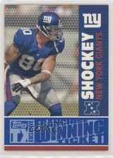 2007 Topps TX Exclusive Franchise Winning Ticket Gold 15/25 Jeremy Shockey 0f6