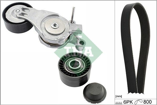 Schaeffler INA 529 0213 10 Keilrippenriemensatz FüR CitroËN Ford Mazda Peugeot-image