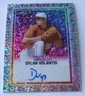 Dylan Volantis 2025 Leaf Vivid Cool Gray Sparkles Auto  1/3 Texas Longhorns 🤘👀