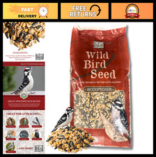 High-Energy Wild Bird Seed 20 lb Bag - Attracts Woodpeckers, Cardinals  Jays