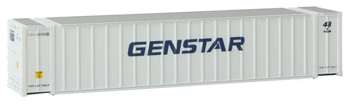 Walthers SceneMaster N 48' Ribbed Side Container Genstar 949-8844 | Zustand: New